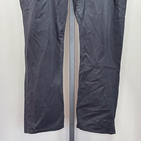 NEW Adriano Goldschmied Pants Mens 42 black Everett straight leg chino designer - Picture 3 of 15